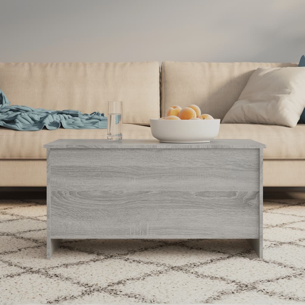 Salontafel Grijs Sonoma Eiken 102cm - 35% Korting! (Retour)