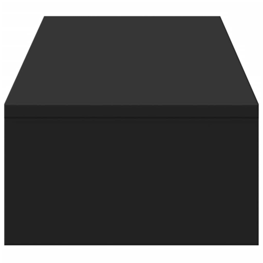 vidaXL Monitorstandaard met Lades Zwart - 100cm - 35% Korting!