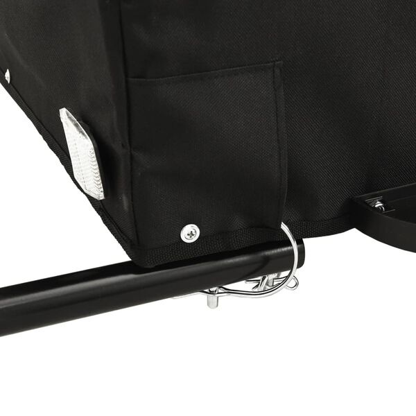 VidaXL Fietstrailer 45kg Zwart - Nieuw! 35% Korting