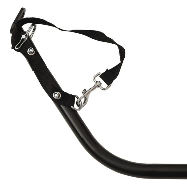 VidaXL Fietstrailer 45kg Zwart - Nieuw! 35% Korting