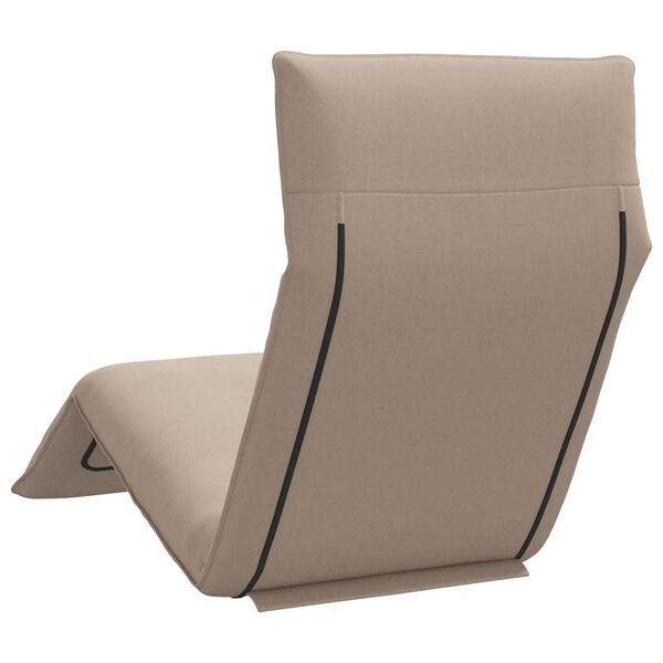 Ligstoel Inklapbaar Taupe - 35% Korting! (Lichte Gebruikssporen)