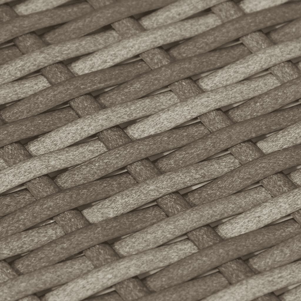 Tuinset 5-delig Grijs Rattan met Kussens - 35% Korting!