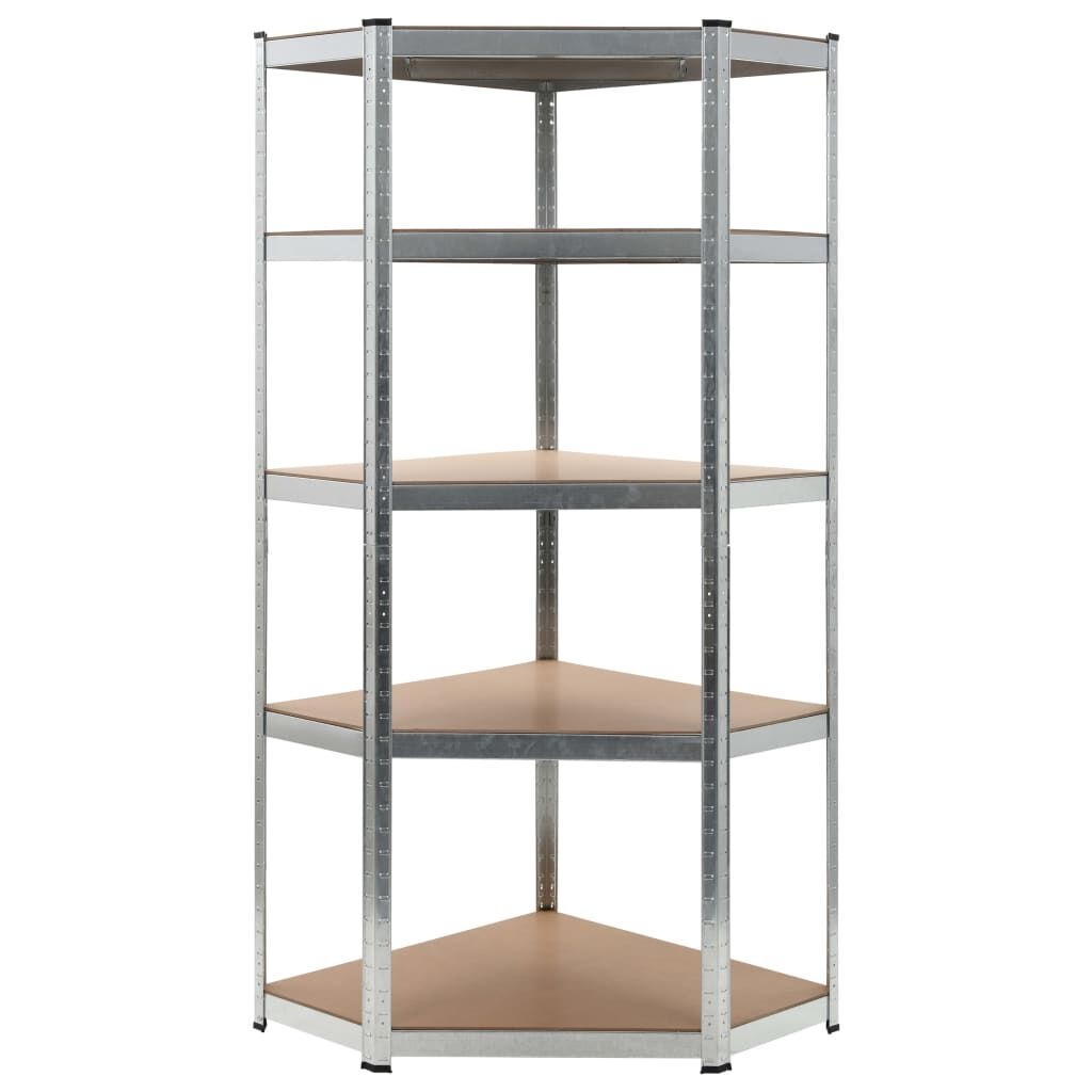 Hoekrek 5-laags Zilver - 35% Korting! (Lichte Schade)