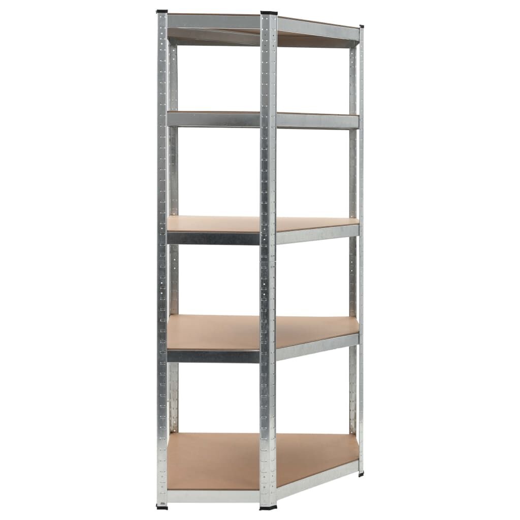 Hoekrek 5-laags Zilver - 35% Korting! (Lichte Schade)