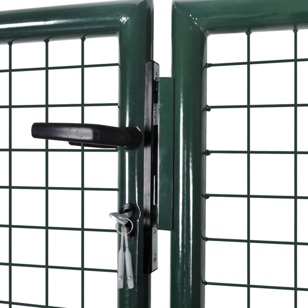 vidaXL Poort 289x75cm - Donkergroen - 35% Korting!
