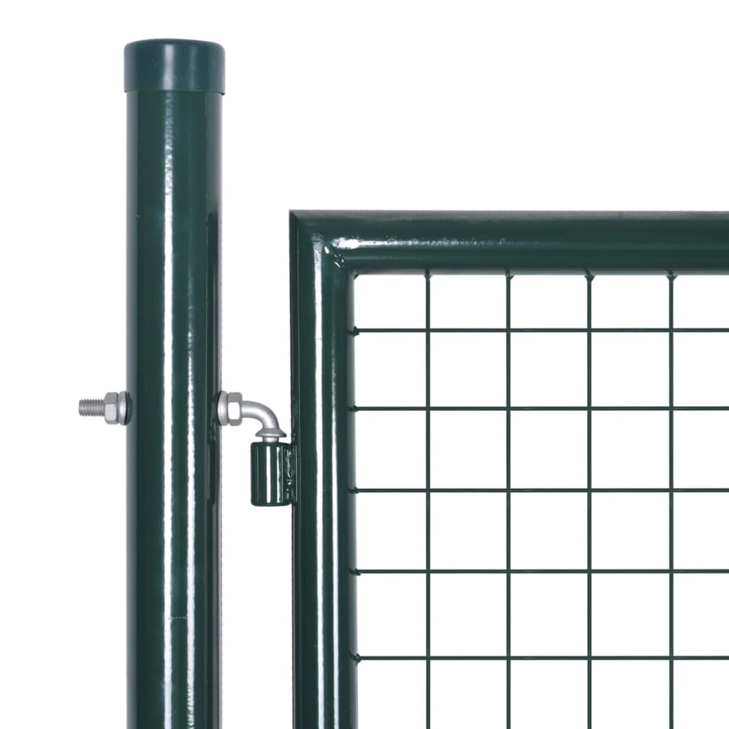 vidaXL Poort 289x75cm - Donkergroen - 35% Korting!