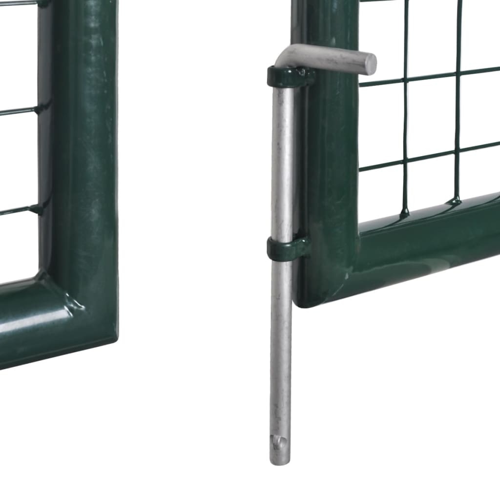 vidaXL Poort 289x75cm - Donkergroen - 35% Korting!