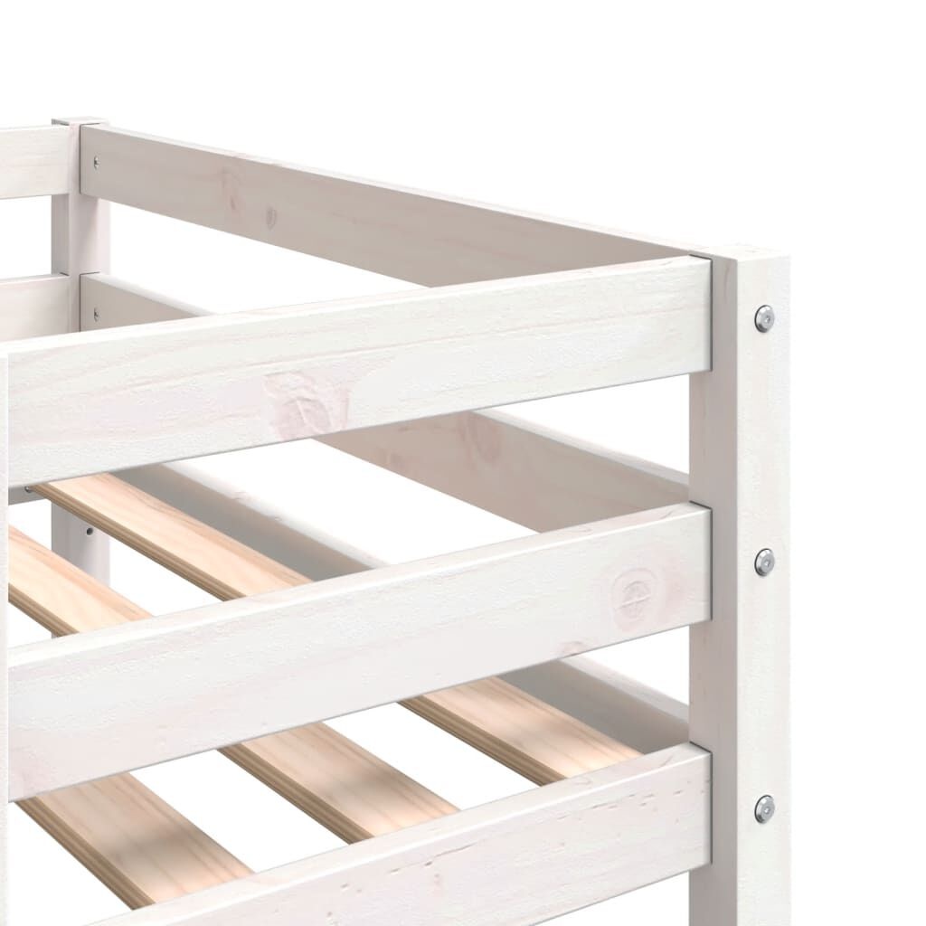 Kinderbedframe Grenenhout Wit 75x190cm -35% Korting!