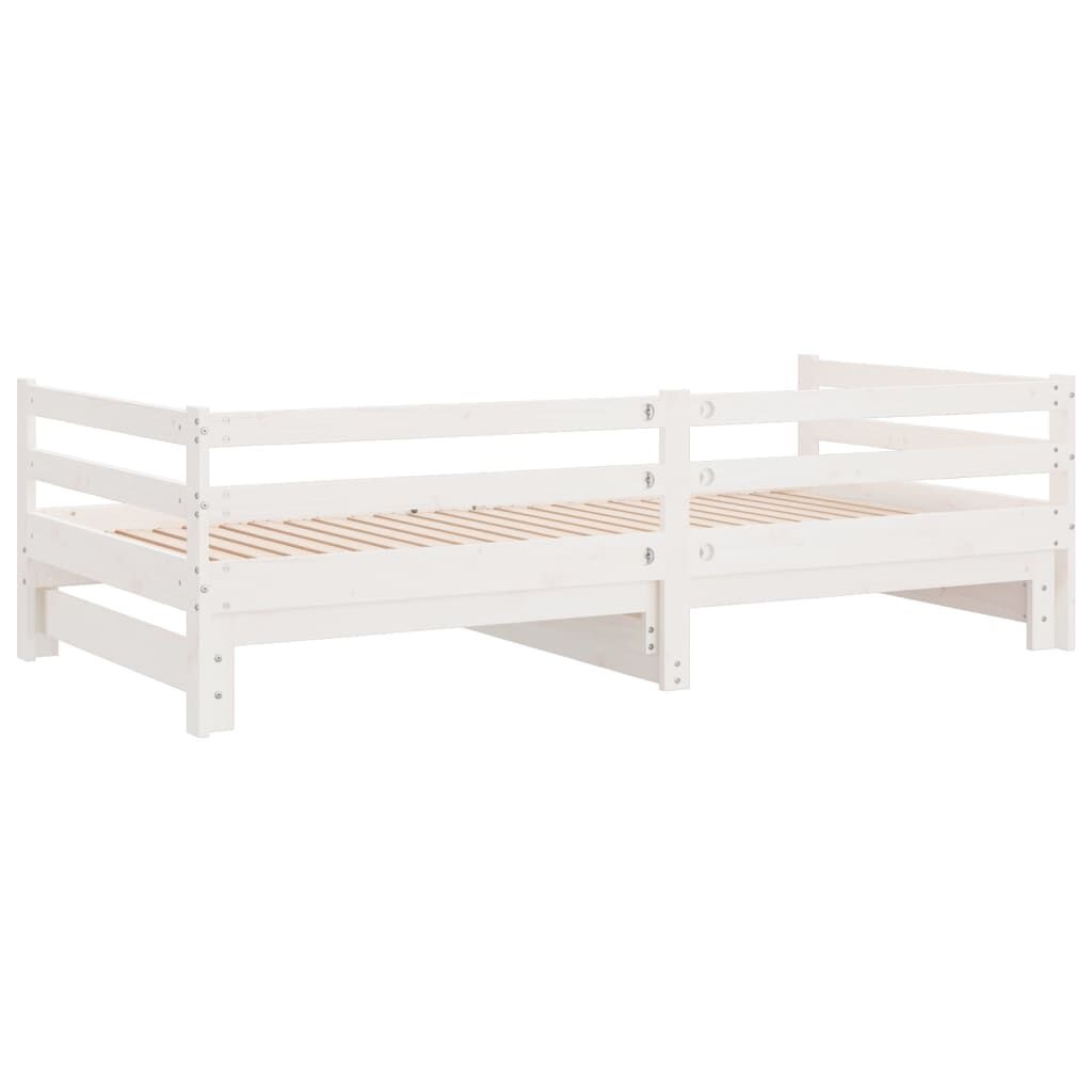 VidaXL Uitschuifbare Slaapbank 80x200 Wit -35% Korting!