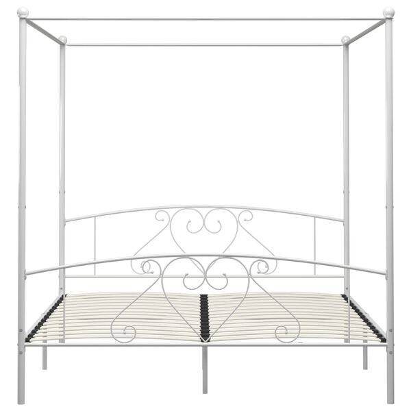 Hemelbed Wit 180x200 cm - 55% Korting! (Lichte Schade)