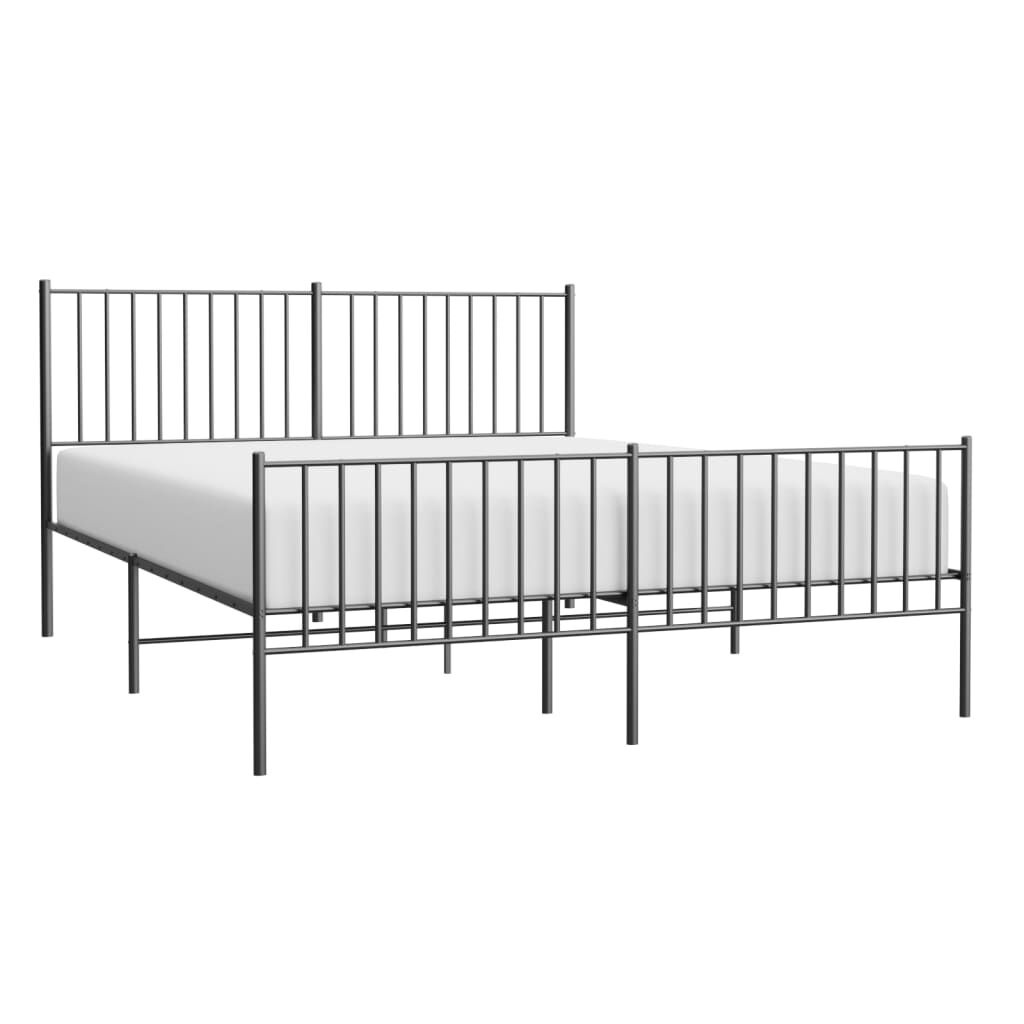 vidaXL Bedframe 160x200 Zwart - 60% Korting! (LET OP: Schade)