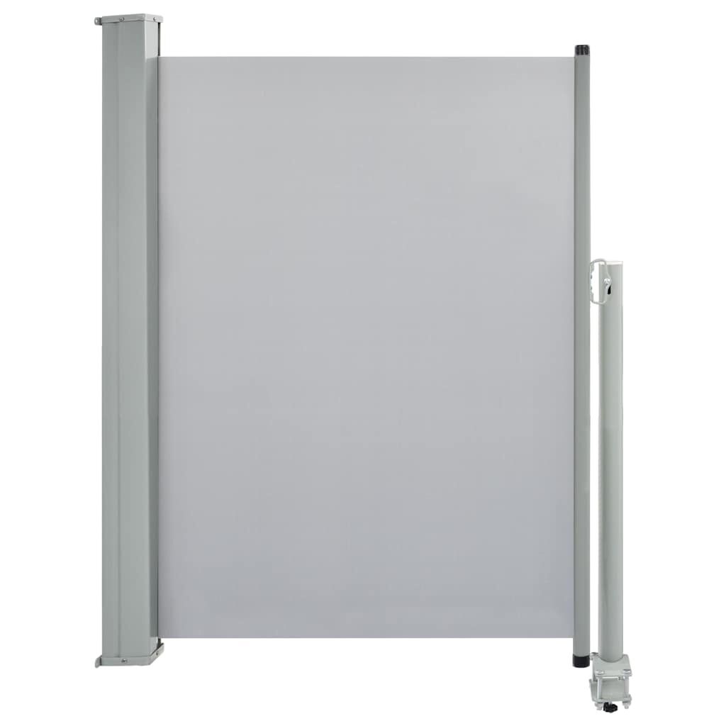 vidaXL Uittrekbaar Tuinscherm 100x300cm Grijs - 35% Korting!