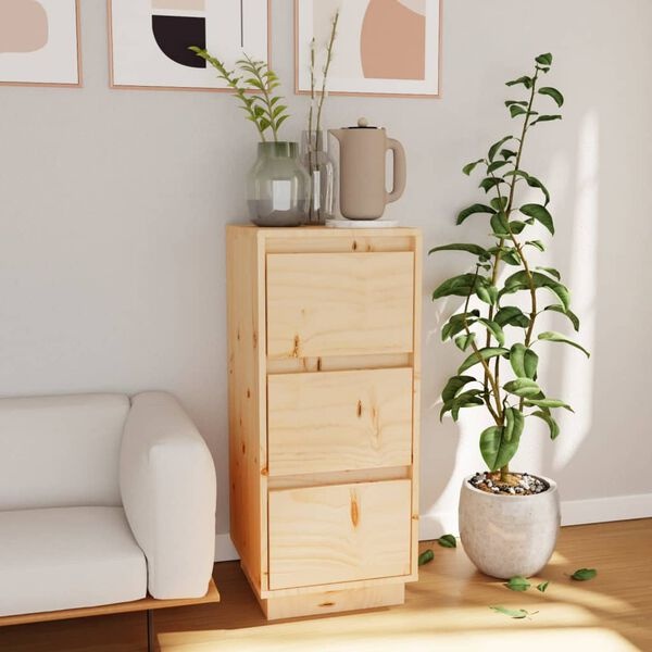 VidaXL Dressoir Grenenhout 32x34x75cm - 35% Korting!