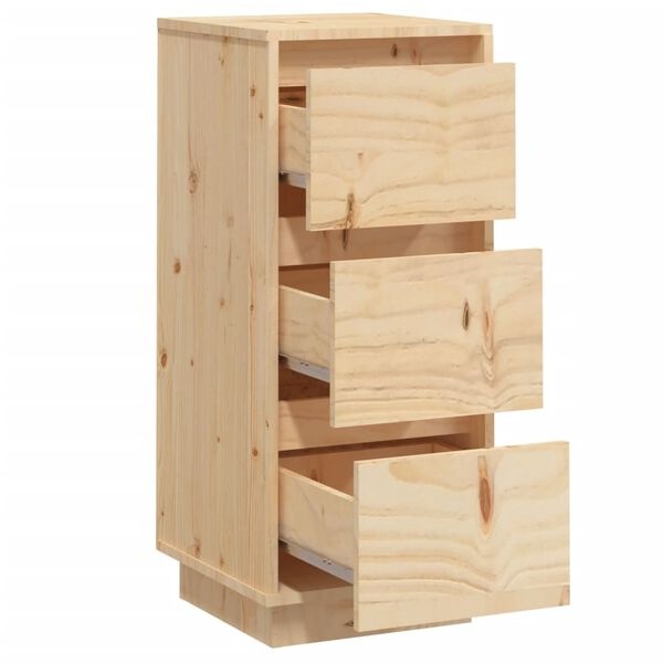 VidaXL Dressoir Grenenhout 32x34x75cm - 35% Korting!