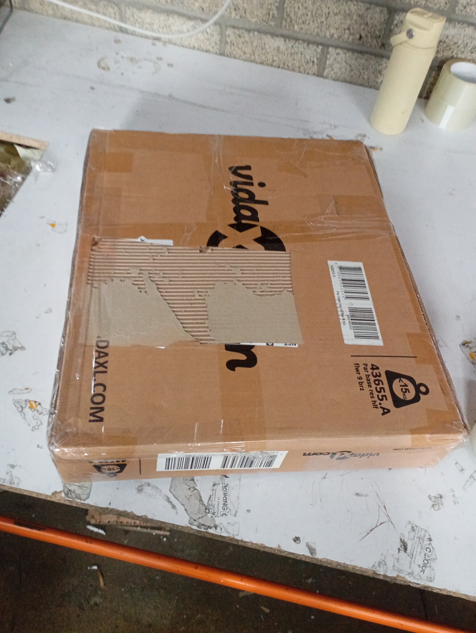 Halve Parasolvoet Brons - 9kg - 60% Korting! Zonder Handleiding