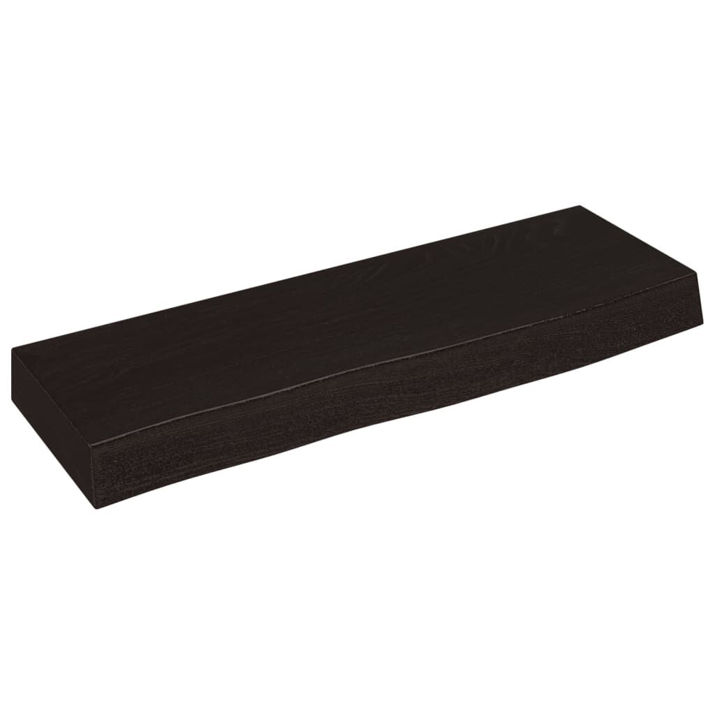 vidaXL Wandschap Eiken 60cm Donkerbruin - 60% Korting!