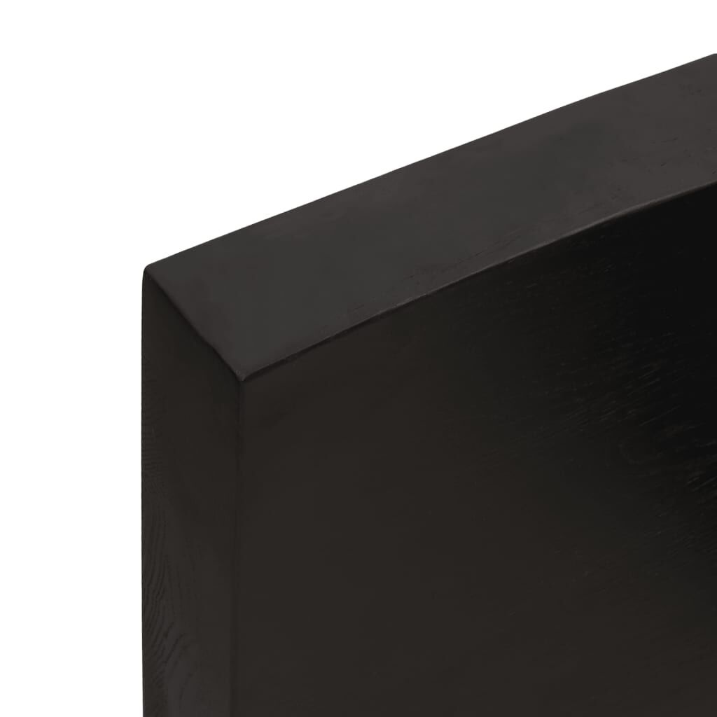 vidaXL Wandschap Eiken 60cm Donkerbruin - 60% Korting!
