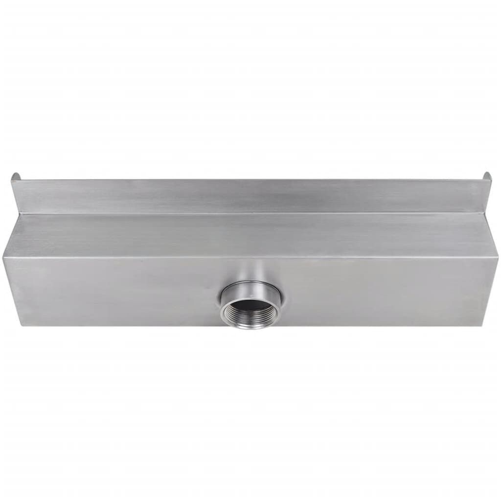 vidaXL Zwembadwaterval LED RVS 45cm - 35% Korting!