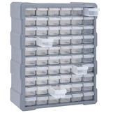 vidaXL Organizer 60 Lades - Grijs - 35% Korting!