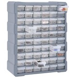 vidaXL Organizer 60 Lades - Grijs - 35% Korting!