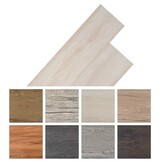 PVC Vloerplanken Wit Eiken 5,26m² - 41% Korting!