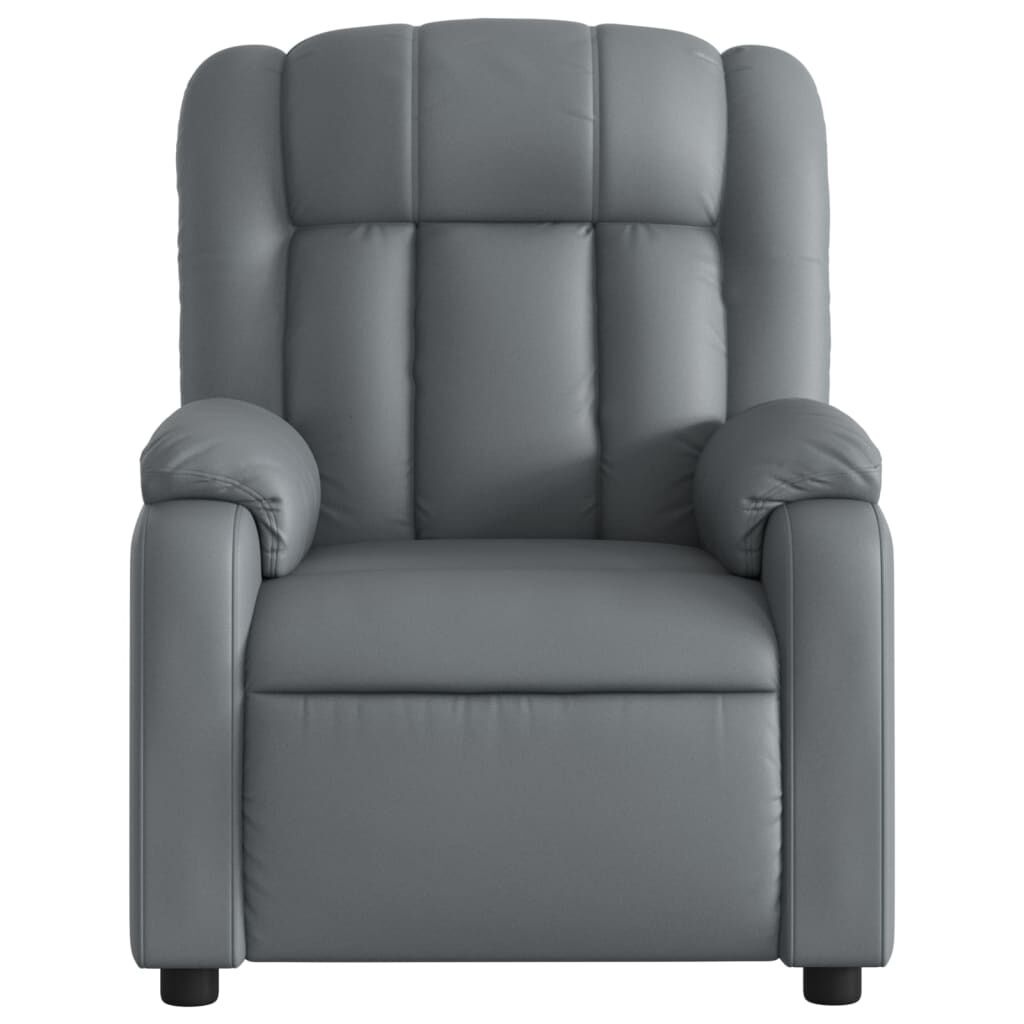 vidaXL Massagestoel Grijs Kunstleer - 51% Korting!