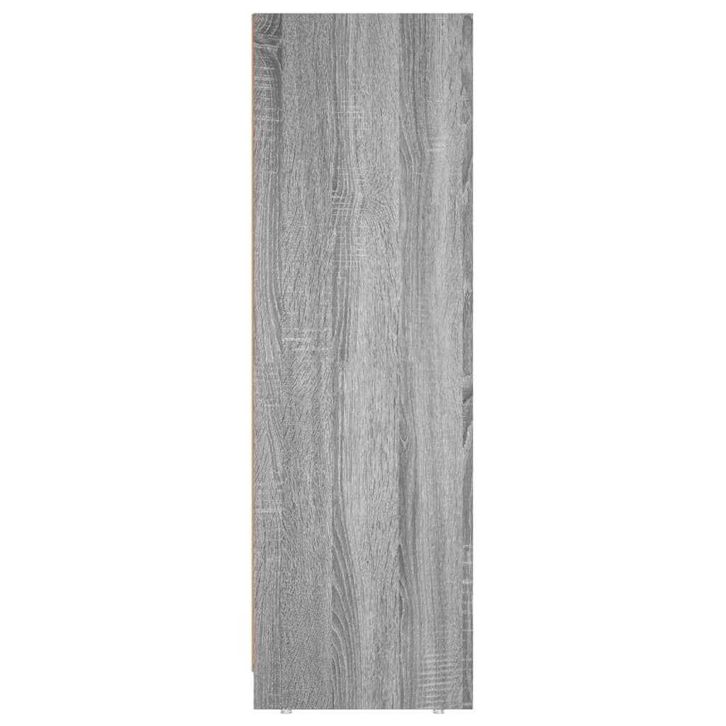 vidaXL Badkamerkast Grijs Eiken 30x95cm - 35% Korting!
