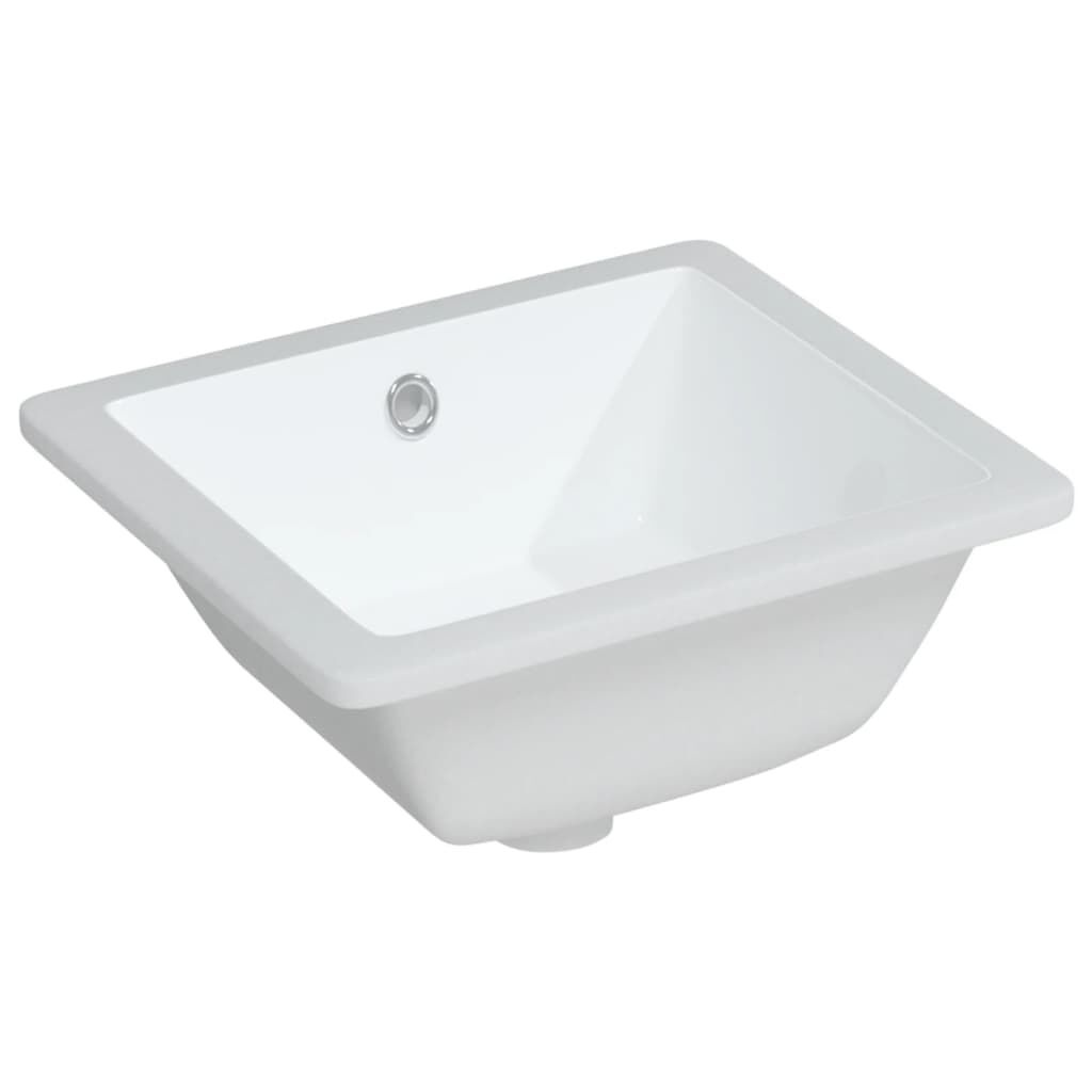 Wastafel Keramiek Wit 36x31,5cm - 55% Korting! (Lichte schade)