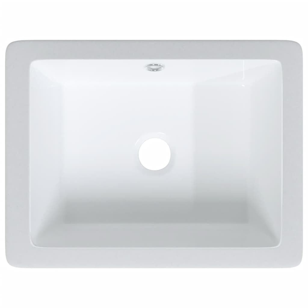 Wastafel Keramiek Wit 36x31,5cm - 55% Korting! (Lichte schade)