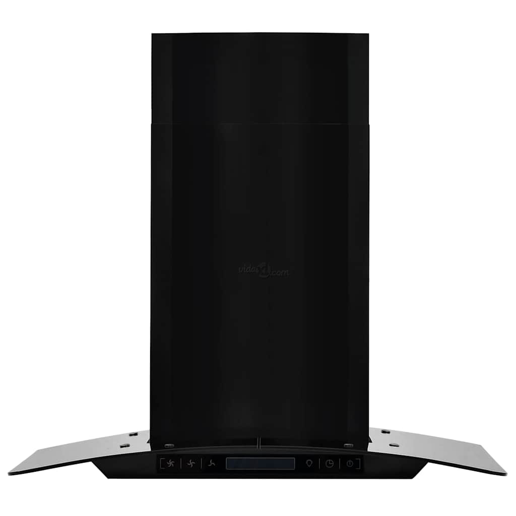 vidaXL Afzuigkap Zwart RVS -60cm- 35% Korting!