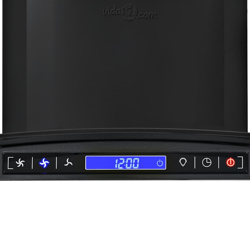 vidaXL Afzuigkap Zwart RVS -60cm- 35% Korting!