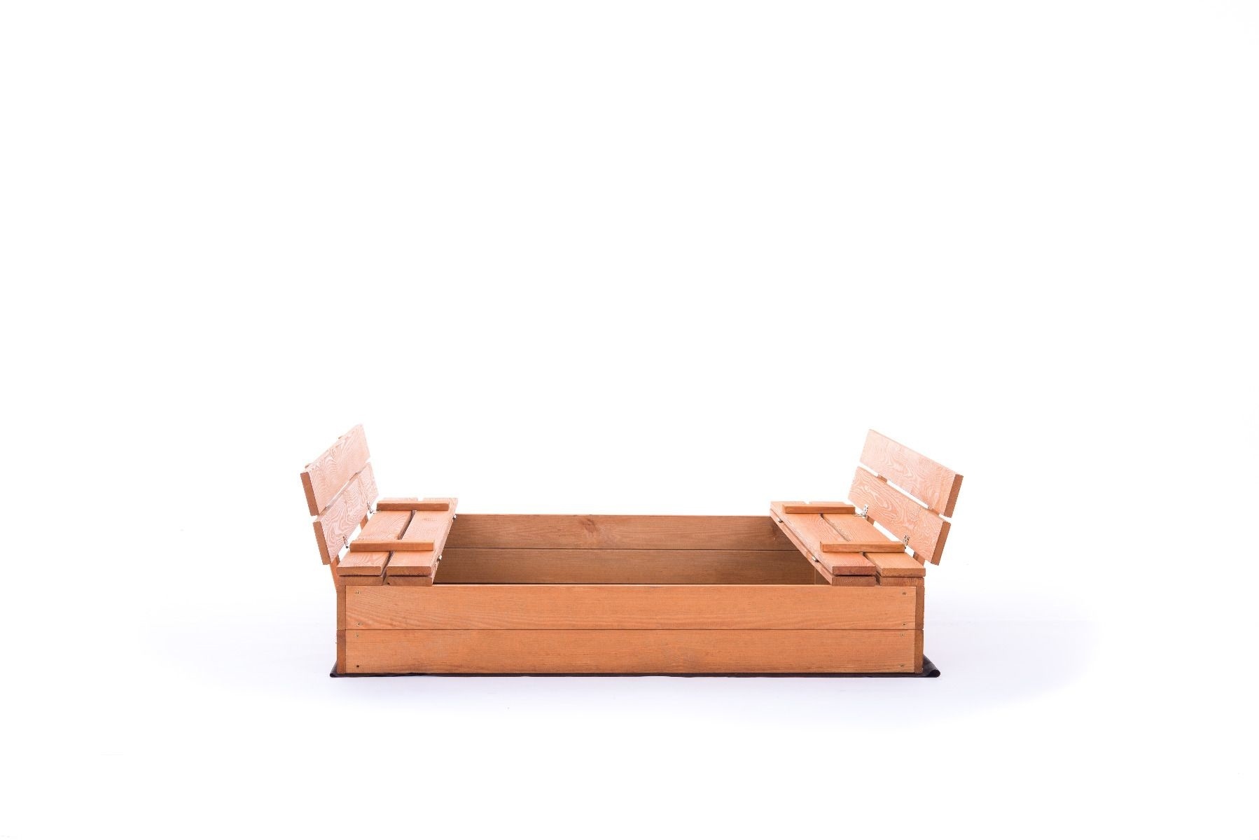 Zandbak met Deksel & Bankjes - 140x140cm - 55% Korting!