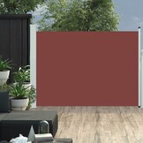 Tuinscherm Uittrekbaar Bruin 100x500cm - 57% Korting!