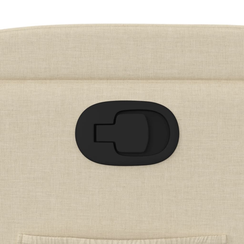 VidaXL Verstelbare Fauteuil Crème - 47% Korting!