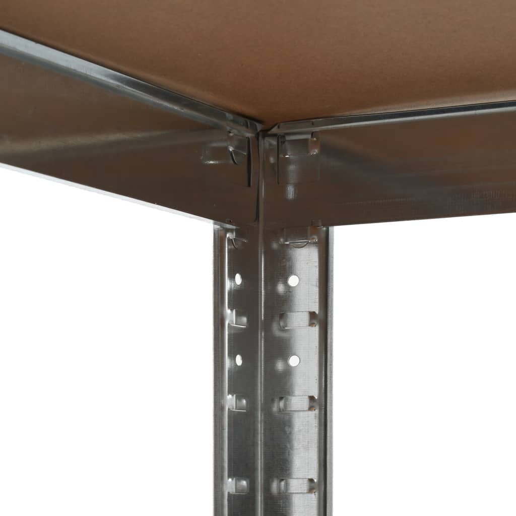 Hoekrek Zilver 5-laags vidaXL - NU 42% Korting!