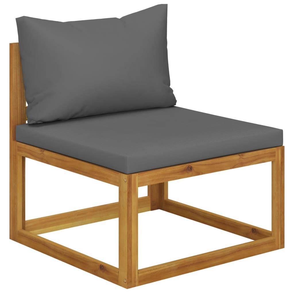 VidaXL Loungeset Acaciahout + Kussens - 42% Korting!