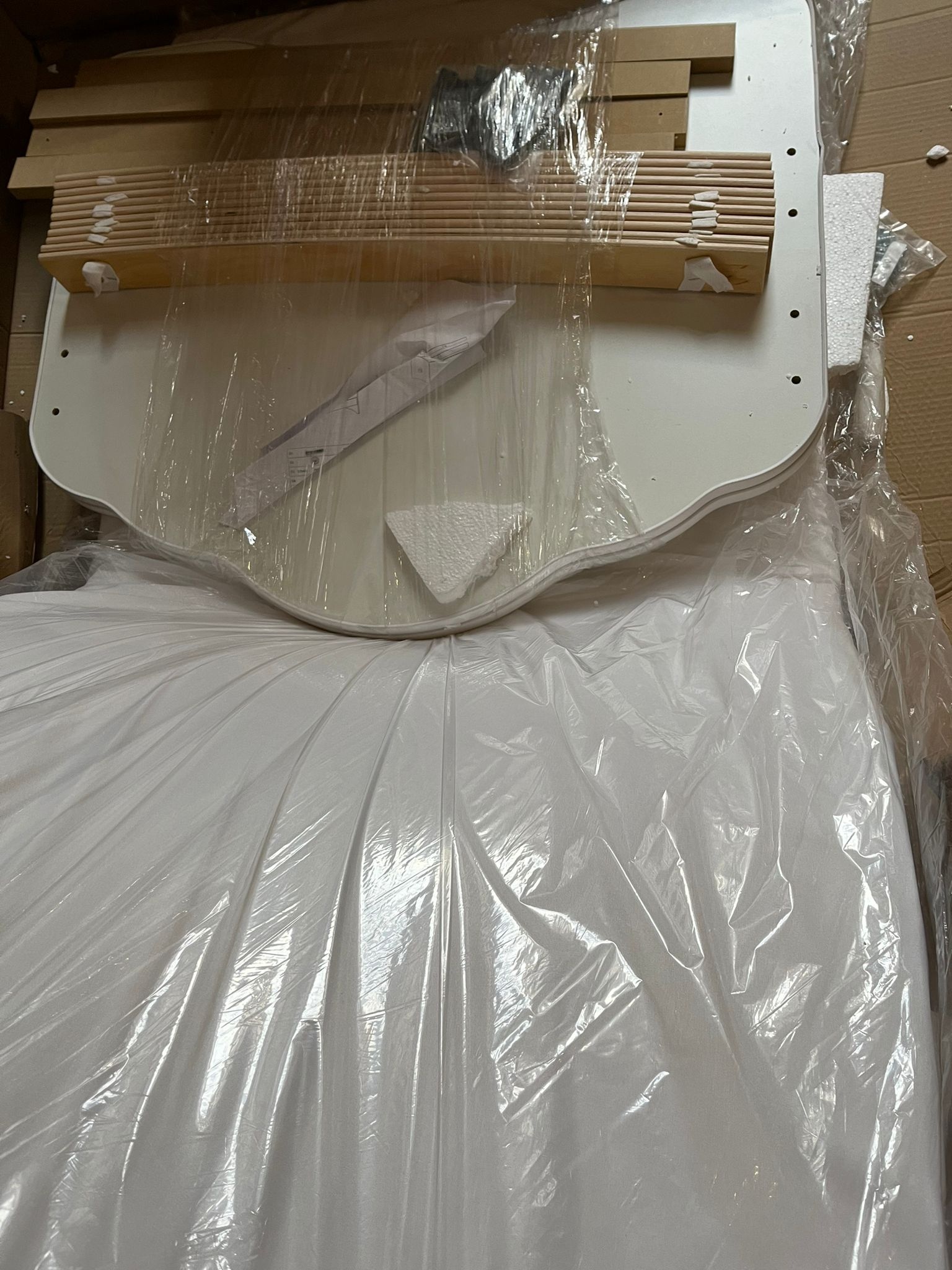 Peuterbed FALA 140x70 Wit/Roze - 50% Korting!