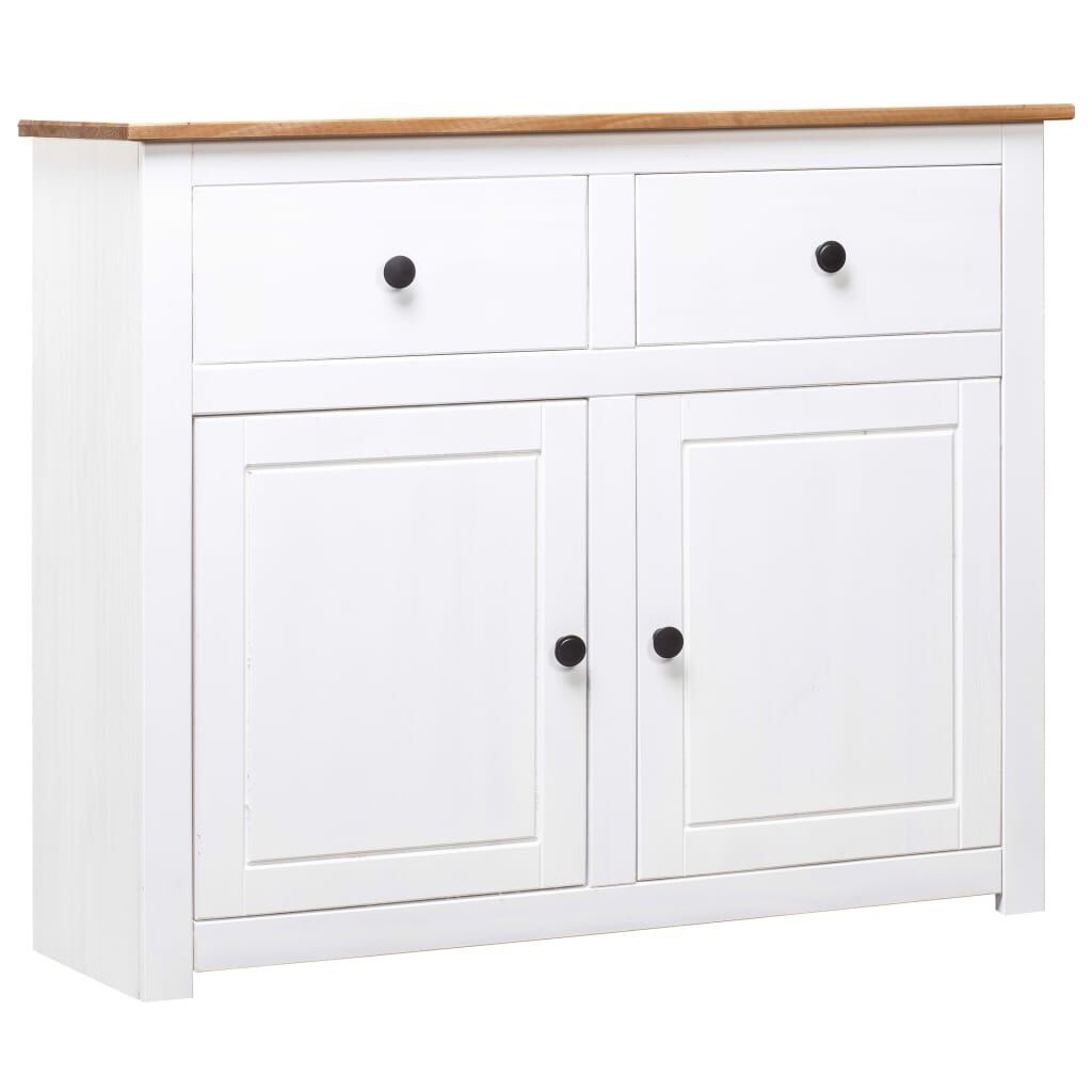 Dressoir Grenenhout Wit - 93cm - 47% Korting! (RETOOURTJE)