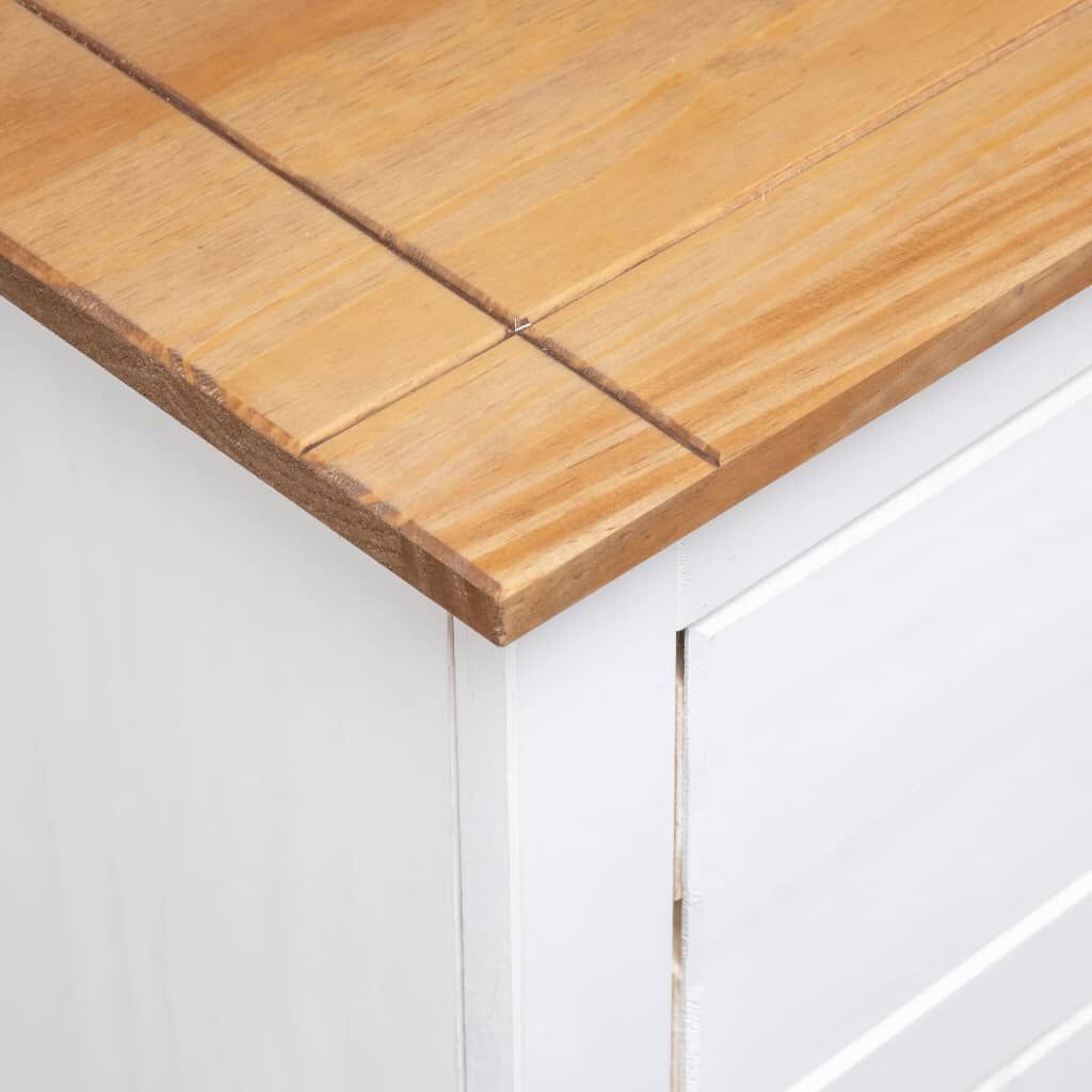 Dressoir Grenenhout Wit - 93cm - 47% Korting! (RETOOURTJE)