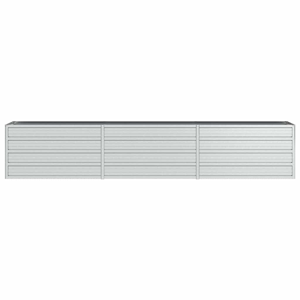 VidaXL Verhoogde Plantenbak 240cm - 53% Korting! Zilver