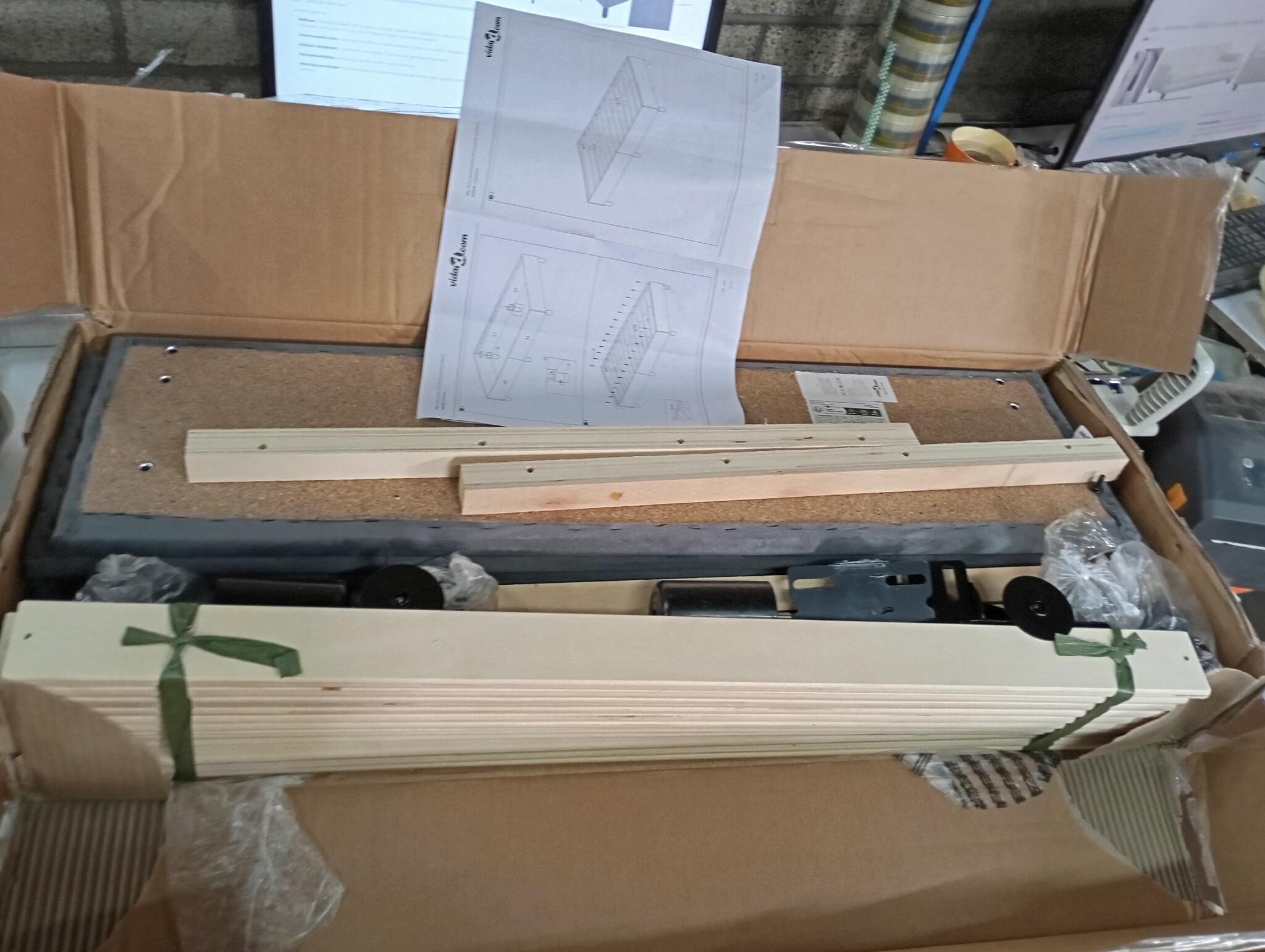 vidaXL Fluwelen Bedframe 90x190cm Donkergrijs -51% Korting!