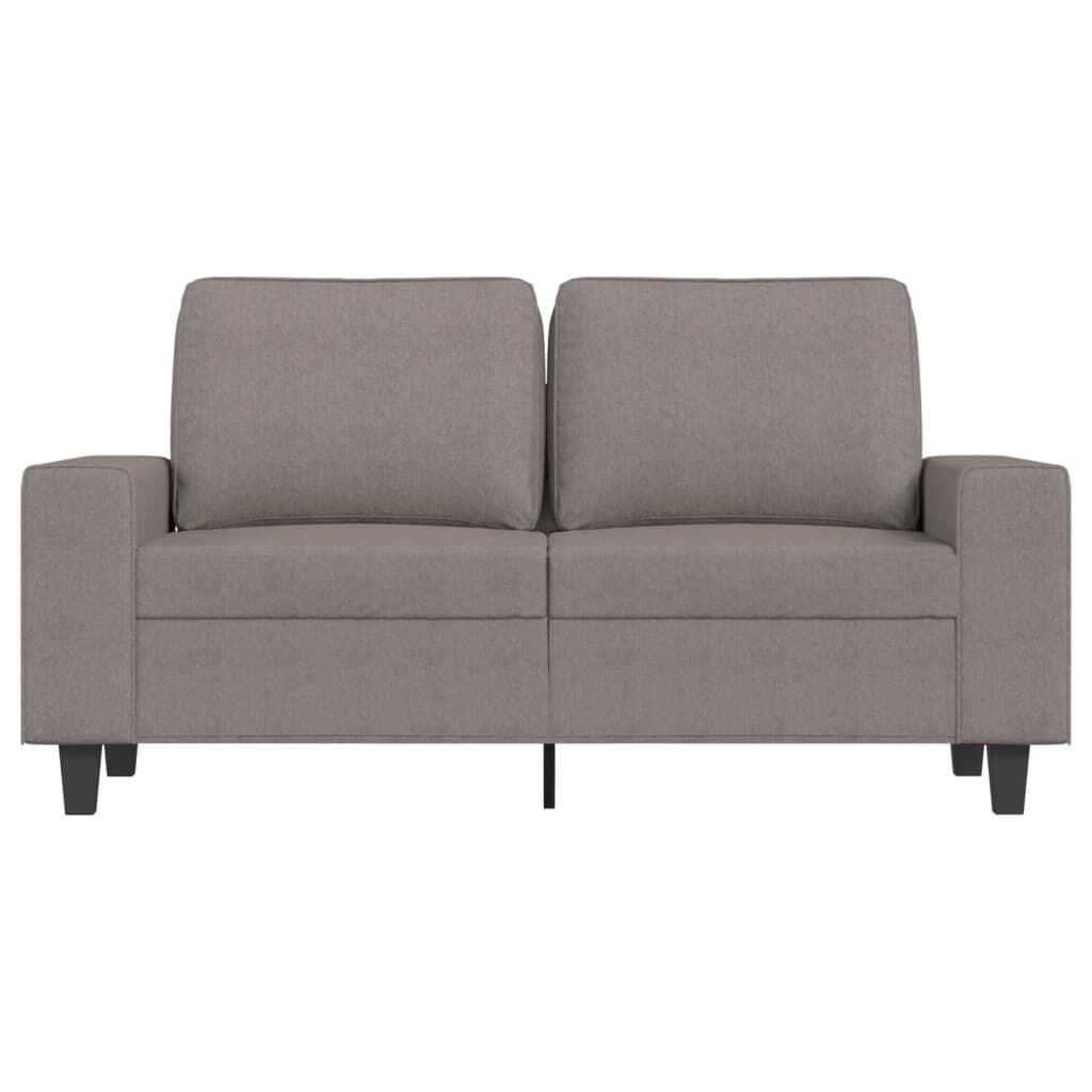 vidaXL Tweezitsbank Taupe - 120cm - 41% Korting!