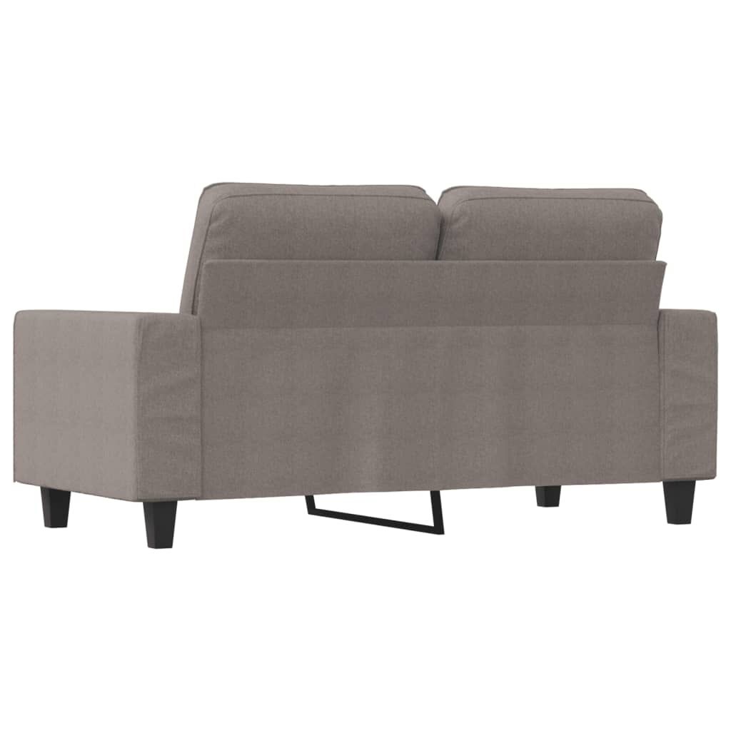 vidaXL Tweezitsbank Taupe - 120cm - 41% Korting!
