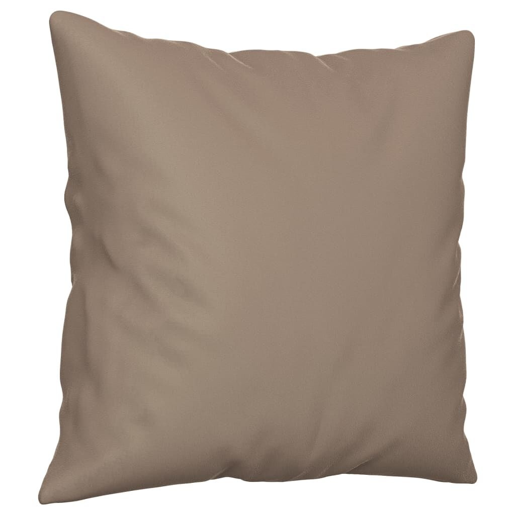 VidaXL Sierkussens (2 st) Taupe 40x40cm - 57% Korting!