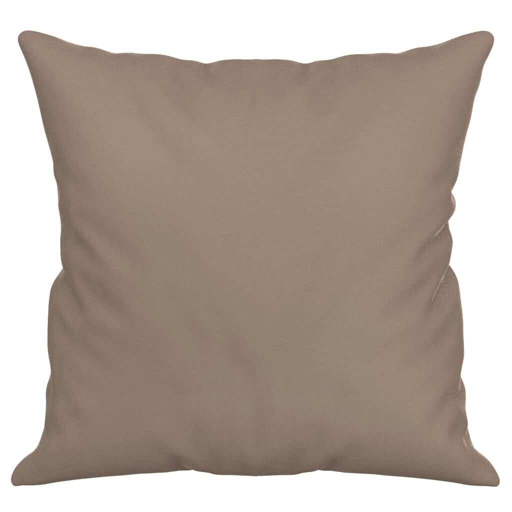 VidaXL Sierkussens (2 st) Taupe 40x40cm - 57% Korting!