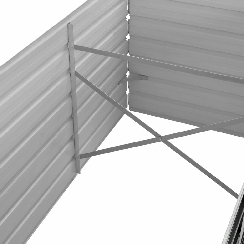 VidaXL Verhoogde Plantenbak 240cm Antraciet - 35% Korting!