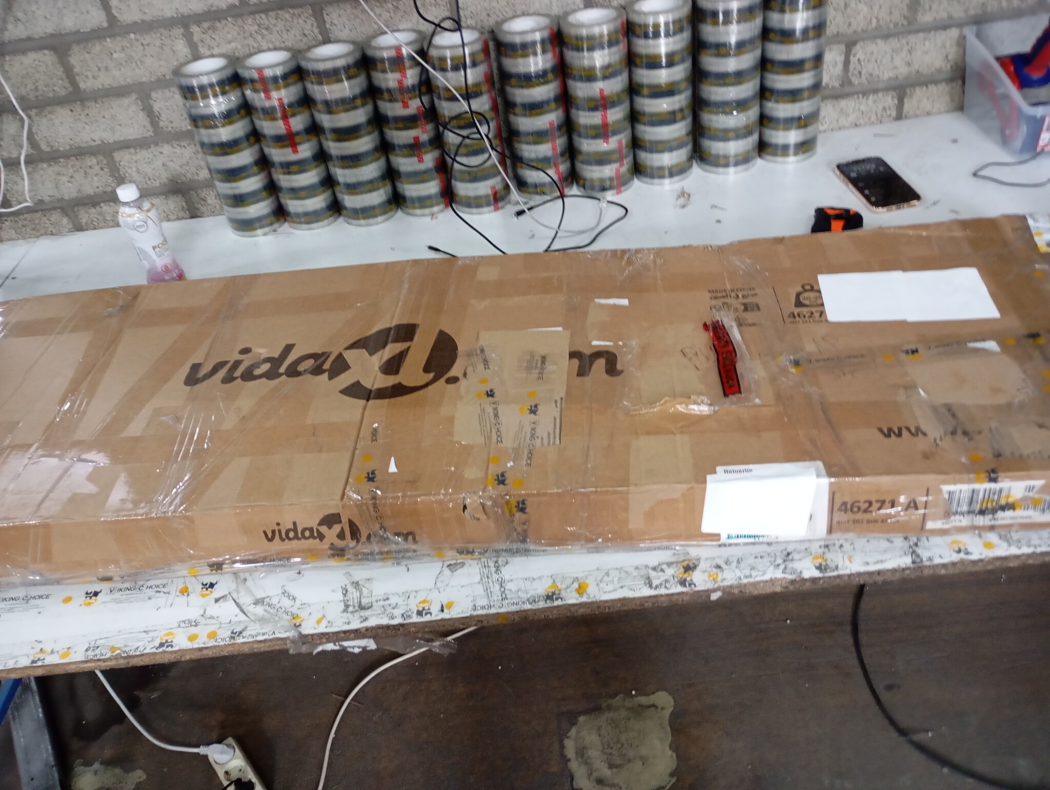 VidaXL Tuinbox Antraciet 171cm - 60% Korting!