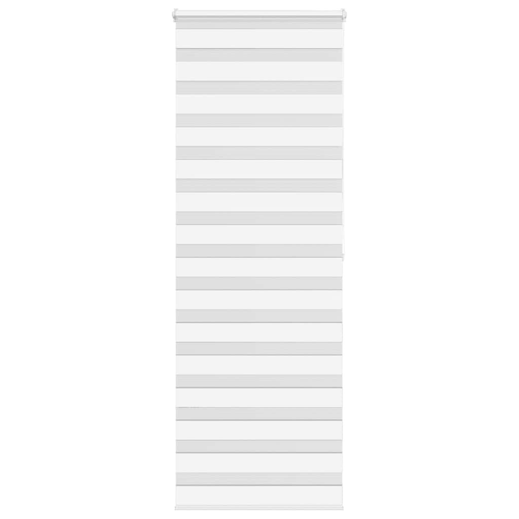vidaXL Zebra Rolgordijn Wit 70x200cm - 65% Korting!