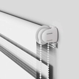 vidaXL Zebra Rolgordijn Wit 70x200cm - 65% Korting!