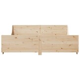 Grenen Bed 200x200 cm - Retourdeal: 55% Korting!